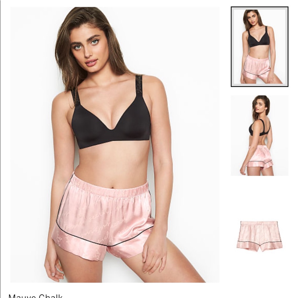 NWOT Satin Sleep Short